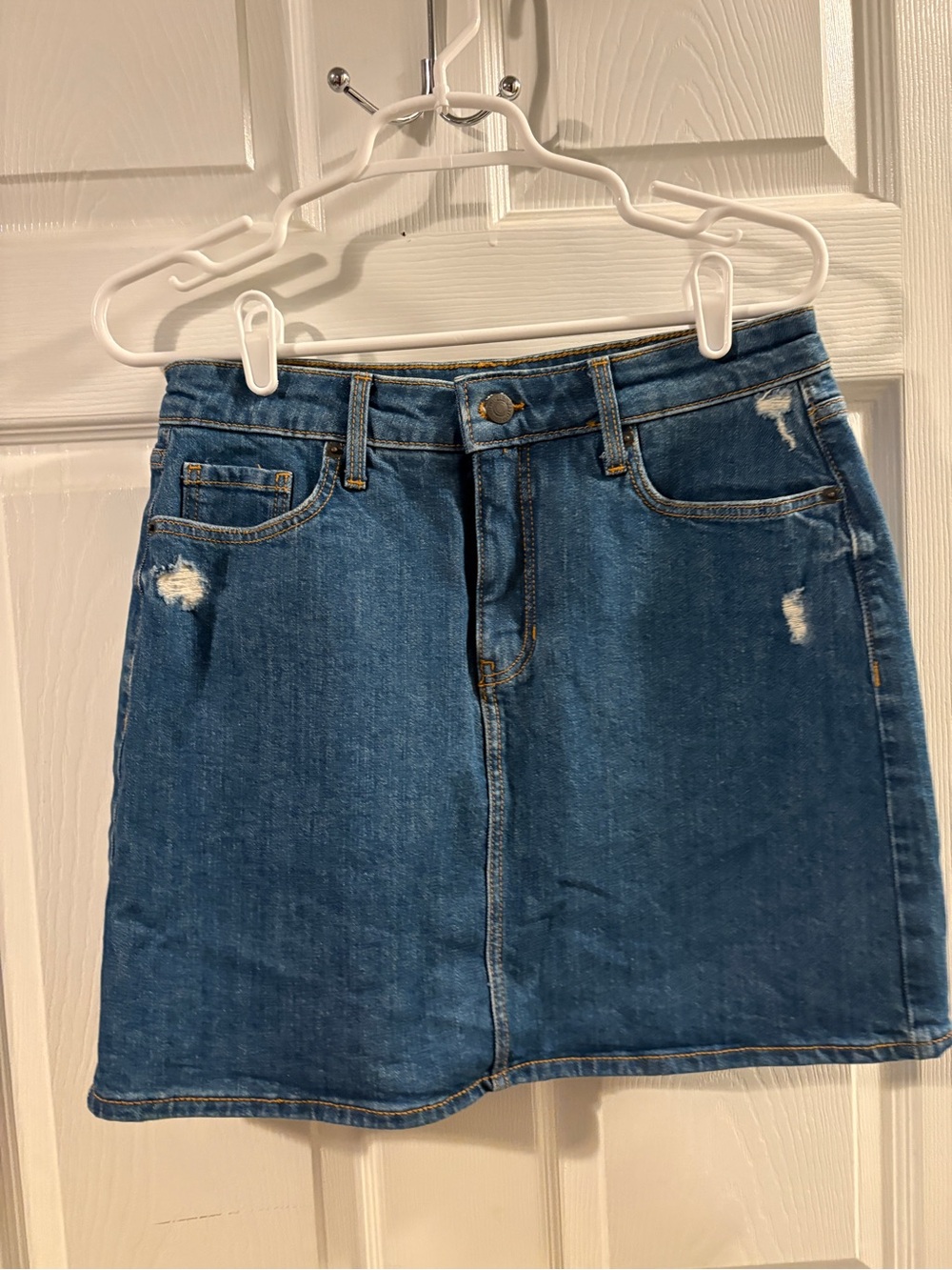 Old Navy Blue Denim Mini Skirt